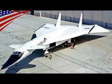 【史上最速マッハ3で衝撃波に乗る】超音速爆撃機XB-70ヴァルキリー by USA Military Channel 2